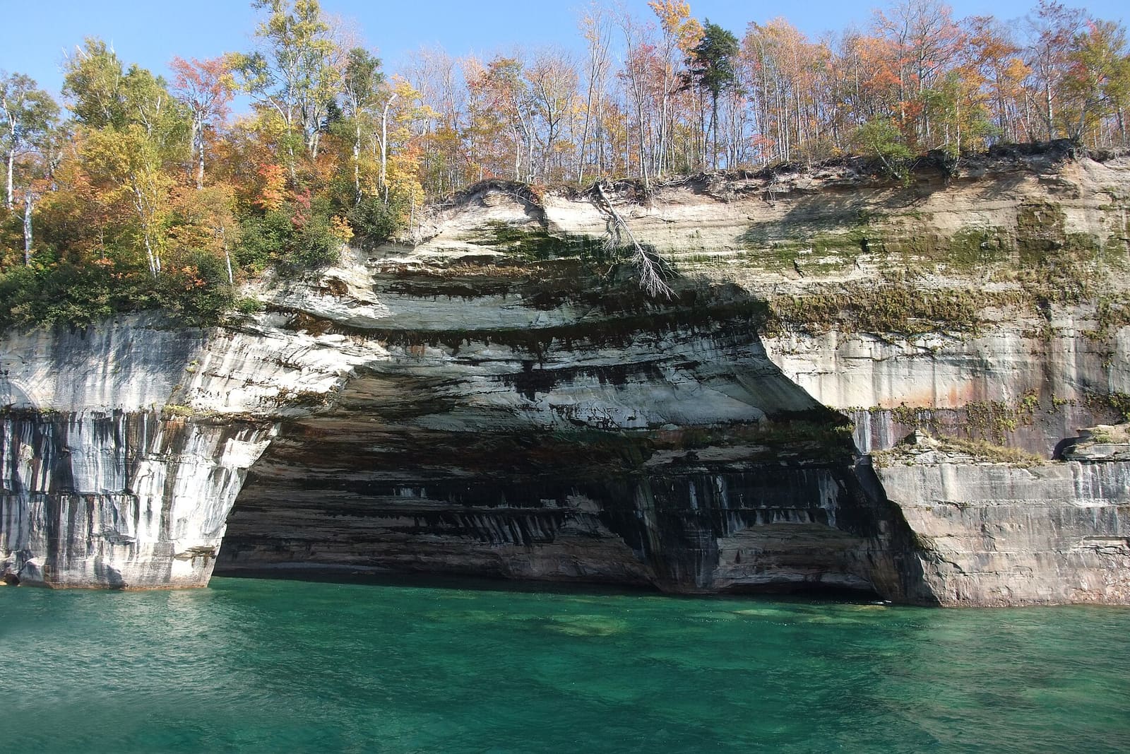 Michigan: Pictured Rocks National Lakeshore, Lake Superior, near Munising, MI. October 9, 2011. Credit: NOAA.